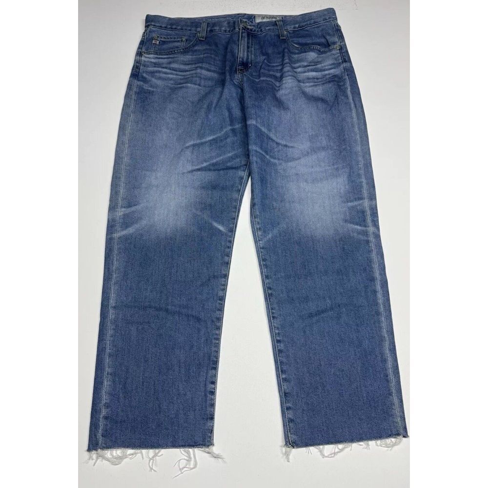 AG Adriano Goldschmied Womens Size 33R The Ex-Boyfriend Slim Slouchy Denim Jeans